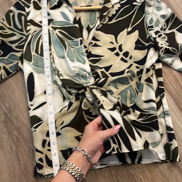 Zara printed top twist front - Picture 5 of 7